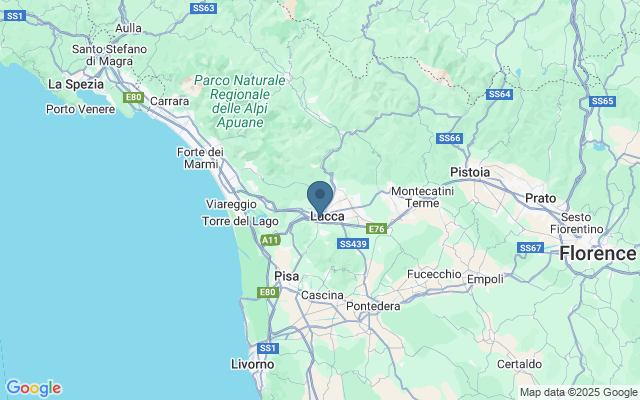 Kaart met locatie Vestingmuur